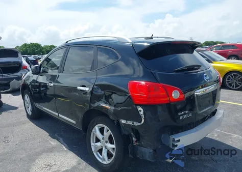 2011 Nissan Rogue Sv из США, поврежденный, VIN JN8AS5MT2BW572787